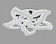 потолочная люстра ambrella light acrylica ice fa1723