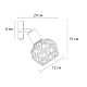 спот arte lamp sospiro a6141ap-1bk
