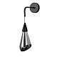 бра indigo riflesso 11049/1w black v000111l