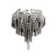 потолочная люстра loft it stream 10208/1000c gunmetal