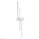 настенный светильник escada rail 10219/2led white