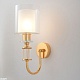 бра crystal lux elena ap1 gold
