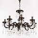 подвесная люстра bohemia ivele crystal al78101/8/210 a pd