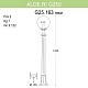 уличный светильник fumagalli aloe r/g250 g25.163.000.aze27