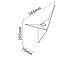 настенный светильник designled gw-9103-3-wh-ww 002090