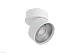 накладной спот lumker r-sf-wh-ww-dim 010564