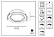 встраиваемый светильник delight collection da83 da8304dr диаметр 10.2