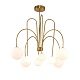люстра delight collection kg1213p kg1213p-8 brass