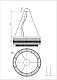 подвесная люстра divinare brillante 6813/17 lm-10