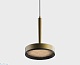 подвесной светильник (без основания) italline it02-025 gold 3000k
