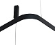 подвесная люстра italline it013-6031 black 3000k