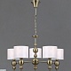 подвесная люстра illumico il0610-5psq-25ab elite