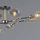 люстра на штанге illumico il0272-8csq-25 bk ab trento