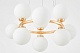подвесная люстра lumina deco marsiada ldp 6033-9 fgd