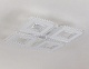 потолочная светодиодная люстра ambrella light acrylica original fa4004