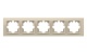 рамка пятиместная elbi zena 500-010300-250