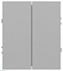переключатель эра arktik 16-1106-03 двойной 10ах-250в алюминий б0070366