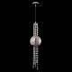 подвесной светильник crystal lux navajo sp3w led chrome