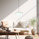 подвесной светильник escada iris 10304/1led black/white
