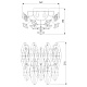 настенный светильник bogates onyx 372/2 strotskis a065318