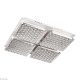 потолочный светодиодный светильник escada frost 10204/4led