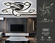 потолочная светодиодная люстра ambrella light acrylica original fa4478