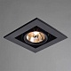 встраиваемый светильник arte lamp technika a5930pl-1bk