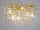 подвесная люстра lumina deco brevia ldp 8027-500 gd