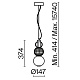 подвесной светильник maytoni collar p069pl-l16g3k