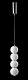 подвесной светильник crystal lux desi desi sp4 chrome/white