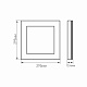 светодиодная панель arlight im-300x300a-12w warm white 023147(1)