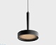 подвесной светильник (без основания) italline it02-025 black 3000k