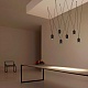 подвесной светодиодный светильник loft it blackout 10357/6