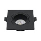 встраиваемый светильник general gcl-mr16-sq-black 661283