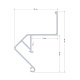алюминиевый профиль для натяжного потолка apeyron 08-62