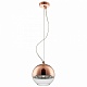 подвесной светильник crystal lux woody woody sp1 d200 copper