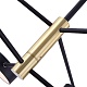 люстра на штанге freya tibo fr6048cl-l6gr