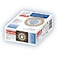 встраиваемый светильник fametto luciole dls-l128 gu5.3 chrome/clear
