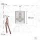 подвесная люстра loft it vaille crystal 10450/1200