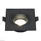 встраиваемый светильник general gcl-mr16-sq-black 661283