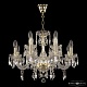 подвесная люстра bohemia ivele crystal 117/8+4/195 g