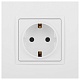 розетка 2p+e schuko эра elegance 14-2101-01м б0065800