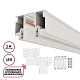 шинопровод для монтажа в натяжной потолок lumfer for novotech flum 135325