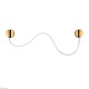 настенный светильник loft it thread 10388w brass