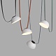 трековый однофазный светильник denkirs belty flow dk5561-wh+bk