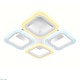 потолочная светодиодная люстра ambrella light original fa4371