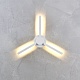 уличный настенный светодиодный светильник elektrostandard 1665 techno led lever белый