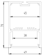 алюминиевый профиль designled ls.4970-r 010370