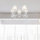 подвесная люстра arte milano 347203/5 wt+sl