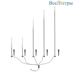 Ландшафтный светильник Arte Lamp Muster A1083PA-5BK